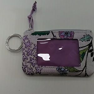 Vera Bradley zip I'd case